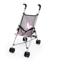 Bayer - Poppenbuggy - Grijs met vlindermotief