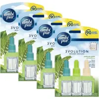 Febreze Ambi Pur - 3Volution - Luchtverfrisser navulling - Ochtend dauw - 4 x 20 ml