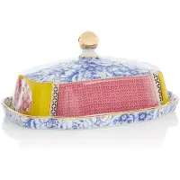 Pip studio Botervloot Home Butter Dish Royal Multi 19 x 14 x 9 cm
