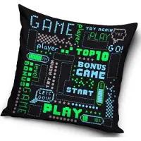 Carbotex Gamer - Sierkussen Kussen 40 x 40 cm inclusief vulling
