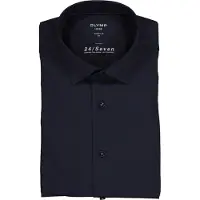 Olymp Luxor 24/7 modern fit overhemd met lange mouwen