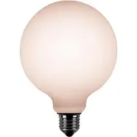 Expo ETH Globe 125mm LED 1w/2w/4w E27 230v 1800k 90/170/300l 3 stappen dimbaar mat opaal