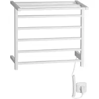 Sapho Elzor elektrische radiator mat wit 50x47cm 50W