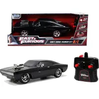 Jada Voiture radiocommandée Fast and Furious Dodge Charger Noir