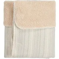 Koeka Deken Wieg Maui Teddy Leaf/ Soft Sand