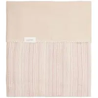 Koeka Deken Ledikant Maui Flanel Old Pink/ Soft Sand