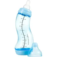 Difrax S-fles natural 250 ml blauw