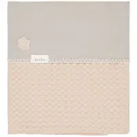Koeka Deken Ledikant Antwerp Sand/ Misty Grey