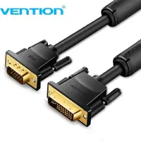 Vention Dvi-Kabel 24/5 Naar Vga-Kabel Monitorprojector 1080P 3 Meter