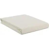Beddinghouse Jersey - Topper Hoeslaken - 180x200/220 - Gebroken wit