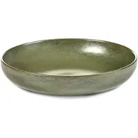 Serax Surface by Sergio Herman diep bord ø 21 cm camogreen