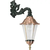 Ks Verlichting Hangende Wandlamp Hoorn Nostalgie Groen