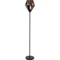 Eglo vloerlamp Carlton koper 1x60W