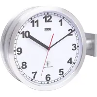 Eurotime ET-51764-47 Wandklok Zendergestuurd 40 cm Aluminium