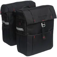 New looxs vigo dubbele fietstas zwart