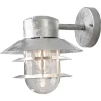Konstsmide Modena 230V wandarmatuur neerwaarts double lamel 24cm, E27 max 60W