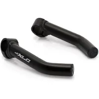 Xlc BE-01 SB-Plus Bar Ends - Mat Zwart - Aluminium