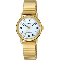 Lorus Analoog horloge goud / wit