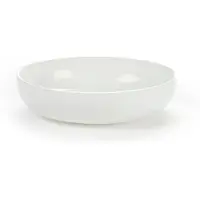 Serax Base hoog bord ø 12 cm hoogte 3 cm porselein wit glanzend