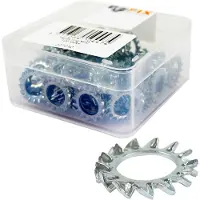 Bofix tandveerring m10 zink (p100)