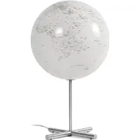 Atmosphere NR-0331GLGL-GB Globe Lamp 30cm Diameter RVS Wit Met Verlichting