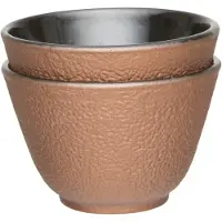 Berghoff Studio Line gietijzeren theekop 2x goud