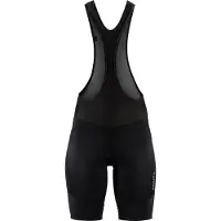 Craft Fietsbroek Women Essence Bib Shorts Black Silver-S