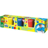 SES Creative My first - Peinture à Doigts 4 couleurs x 145ml