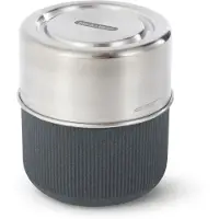 Black & Blum Black+Blum Glazen Lunchbox - Pot - 450ml - Grijs