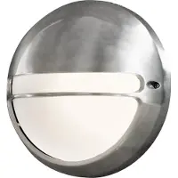 Konstsmide Wandlamp buiten TORINO, alu / grijs / zink, Aluminium, Modern, Wandlamp buiten