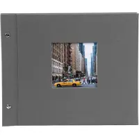 Goldbuch GOL-26825 Schroefalbum BELLA VISTA donker grijs - klein