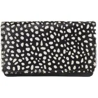 Bear design Overslag Portemonnee met Vachtje White Dot