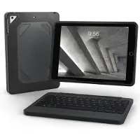 Zagg Rugged Keyboard Tablethoes Apple iPad Mini 4 / Apple iPad Mini 5 (2019) - Zwart