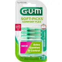 Gum 3x Gum Soft-picks Comfort Flex Regular Medium 40 Stuks