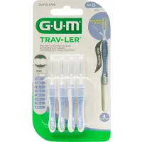 Gum 3x Gum Trav-ler Ragers Lila 0.6mm Blister À 4 Stuks
