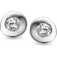 Orphelia Dames 925 Sterling Zilveren Stud Oorbellen - Zilver ZO-5008