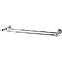 Eastbrook Rockingham messing handdoekbeugel dubbel chroom