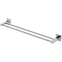 Eastbrook Rimini messing handdoekbeugel dubbel chroom
