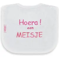 Funnies , Slabbetjes set van 3 – Hoera! Een meisje-
