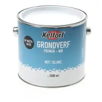 Kelfort Grondverf Waterbasis Wit 2500ml - 1516072