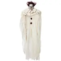 Atosa Hangende Clown Halloween (130 x 96 x 14 cm) Beige Multicolour 130 x 96 x 14 cm (3 Stuks)