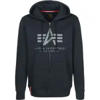 Alpha industries Sweatshirt marine / grijs / rood / wit