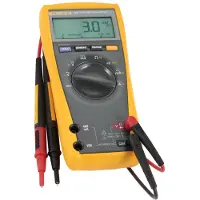Fluke Multimeter, 175 True RMS, LCD, AA, 90 mm, 43 mm, 185 mm, 420 g