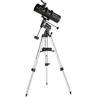 Bresser Pluto 114/500 EQ Spiegeltelescoop Equatoriaal Newton Vergroting 20 tot 375 x