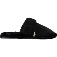 Ralph Lauren Summit Scuff II Zwarte Damesslippers