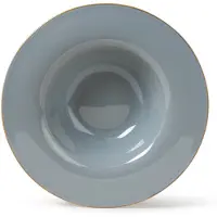 Serax Terres de Rêves diep bord ø 21,5 cm stoneware blue grey/dark blue