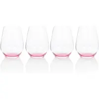 Villeroy & Boch Set van 4 water-/sapglazen Colourful Life Villeroy & Boch berry (pink)