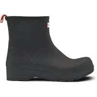 Hunter Regenlaars Men Play Short Black-Schoenmaat 42