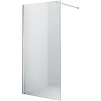 Diamond Line Inloopdouche Eco Nano 100x200cm Antikalk Helder Glas Chroom Profiel 8mm Veiligheidsglas Easy Clean