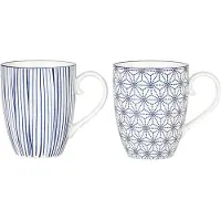 Tokyo Design Studio Nippon Blue mok in set van 2
